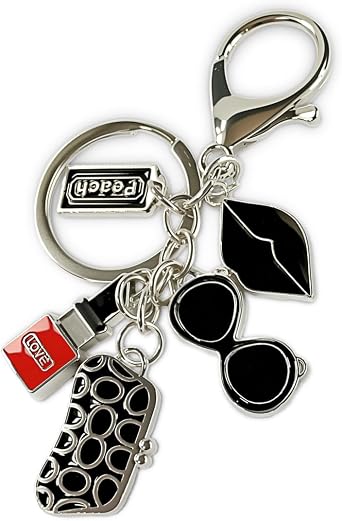 Cute Fashion Keychains Ladies Purse Bag Charms, Backpack Car Key Chains Accessories for Women Girls