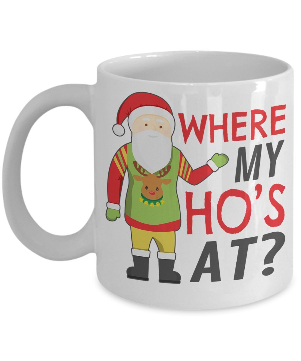 tacky christmas mug