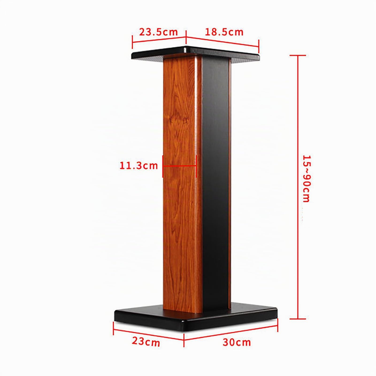 Supporti da terra per casse acustiche(60cm) per Diffusori per Diffusori Pesanti Diffusori Satellitari E Diffusori da Scaffale per Sistemi Audio Surround, Home Cinema