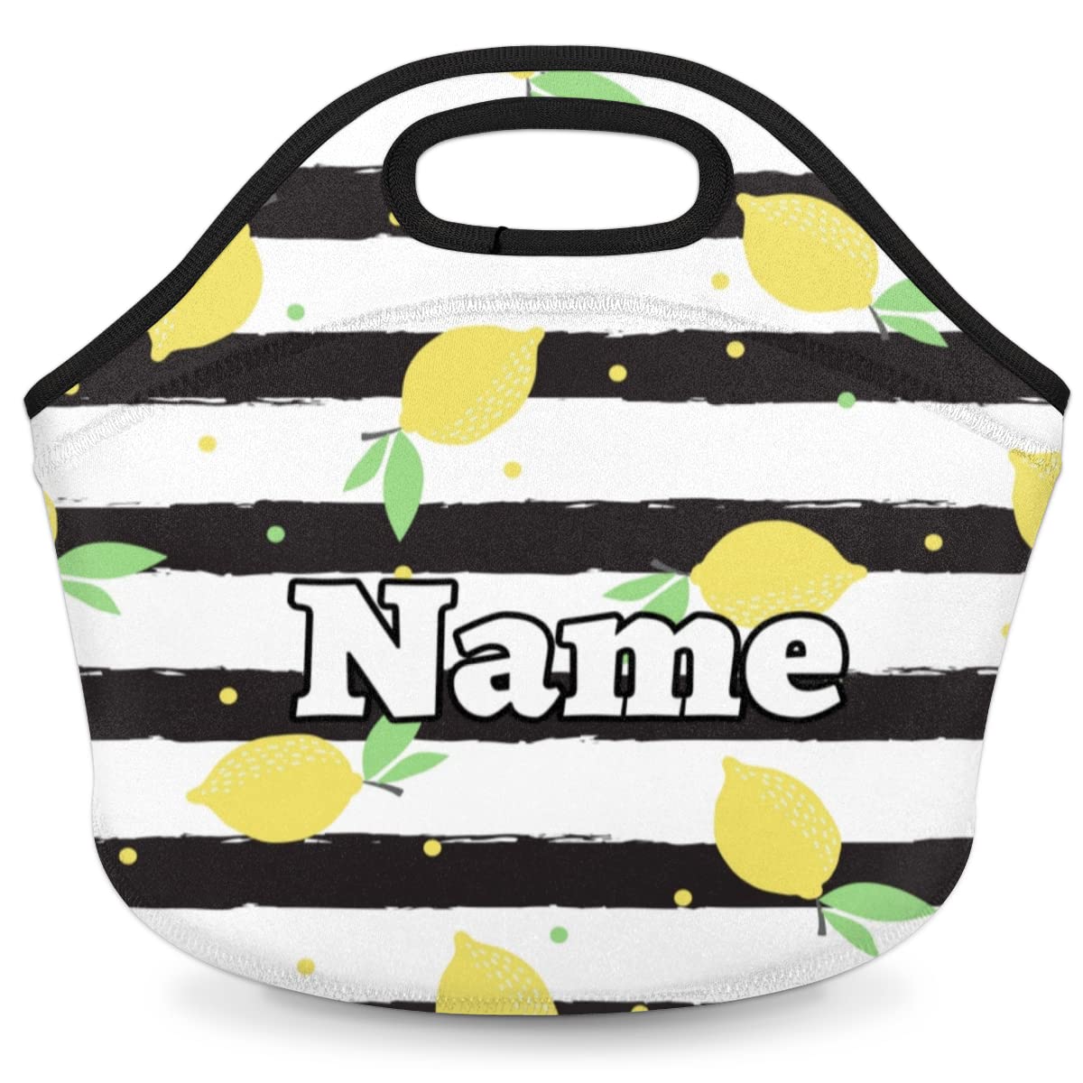 personalized neoprene lunch bag