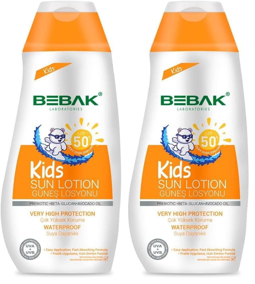 Bebak Bebek Güneş Koruyucu Losyon 50+ Spf 200 Ml (2 paketi)