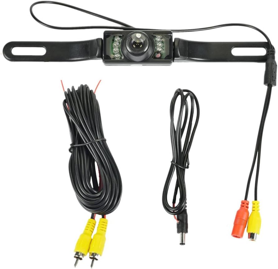 Camecho Vehicle Backup System Kits License Plate Camera Rear View for car