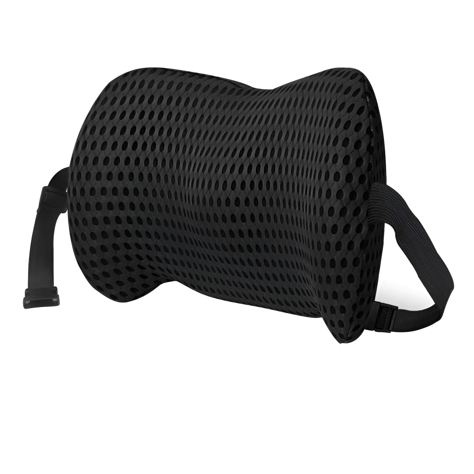 Generisch Lendenkissen,Memory Schaum Lordosenstütze Kissen,Ergonomisches Lendenwirbelkissen Stuhl Rückenstützkissen Lendenwirbelstütze für Auto,Lendenwirbelstütze,Bett,für Sofa,Rückenkissen,Bürostuhl