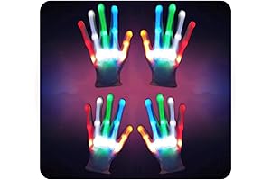 2 Pairs Cool Kids Camp Light-Up Gloves