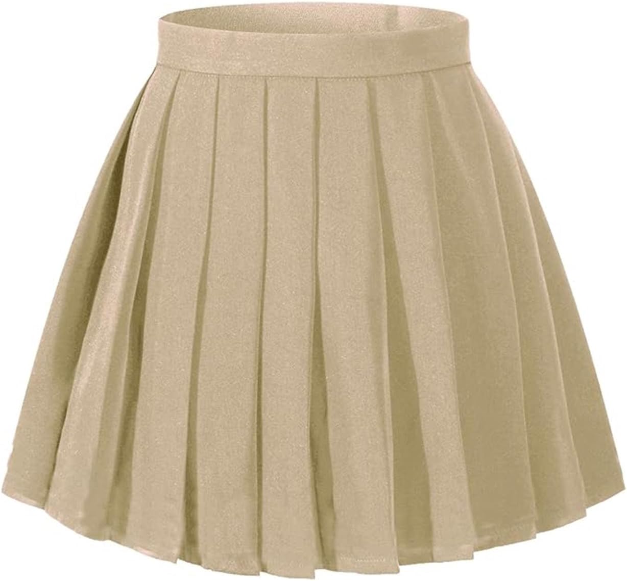 Women Girls Plaid Pleated High Waist Skirts Plus Size School Uniform Mini Cosplay Costumes