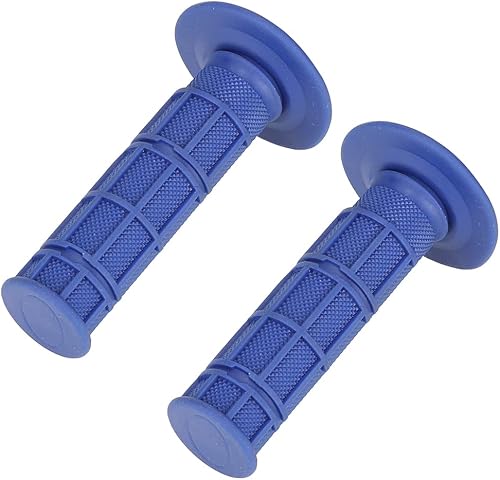 Vista 9 de HIAORS Empuñaduras universales de motocicleta de 7/8 pulgadas para YZ80 YZ85 YZ125 YZ250 YZ426F 450F Pit Dirt Bike Off Road Motocicleta Azul Azul