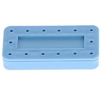 Vista 2 de Bur Block - Magnético, Rectángulo, Azul (14)