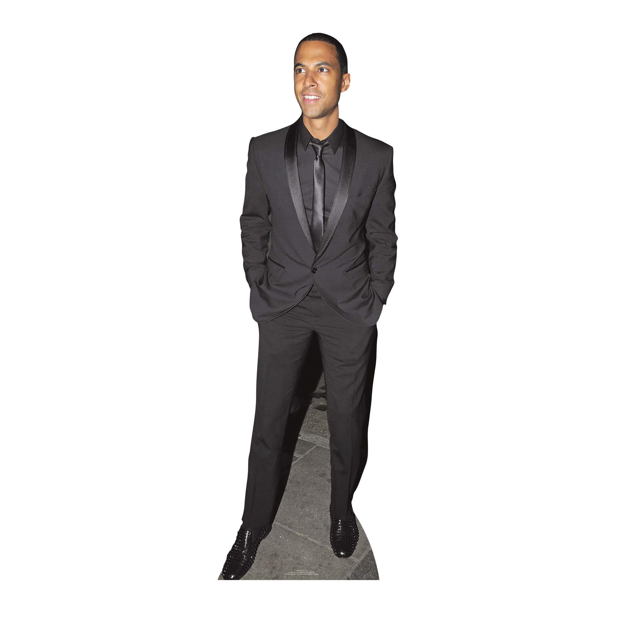 Star Cutouts Cut Out of Marvin Humes JLS