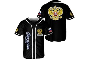 Podagree Personalized Russia Baseball Jersey: Represent Russian Pride with Style