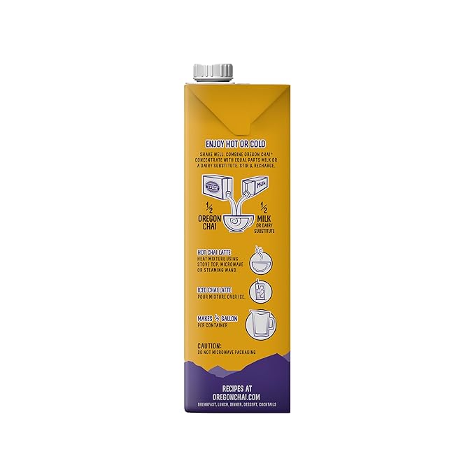 Concentrado de Té Chai Original 6 Paquetes 192 oz miniatura 9