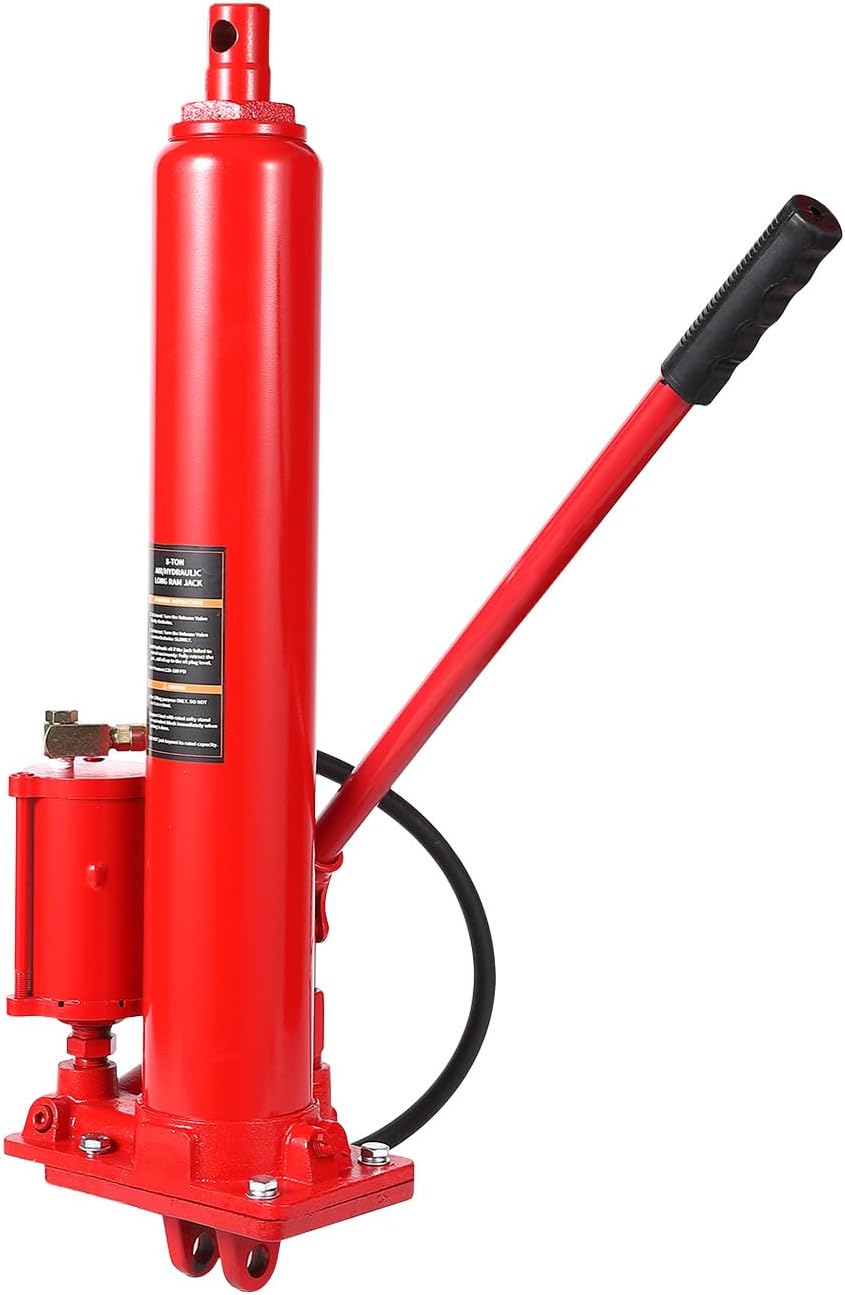 8-Ton Hydraulic Ram Jack-Air Pump