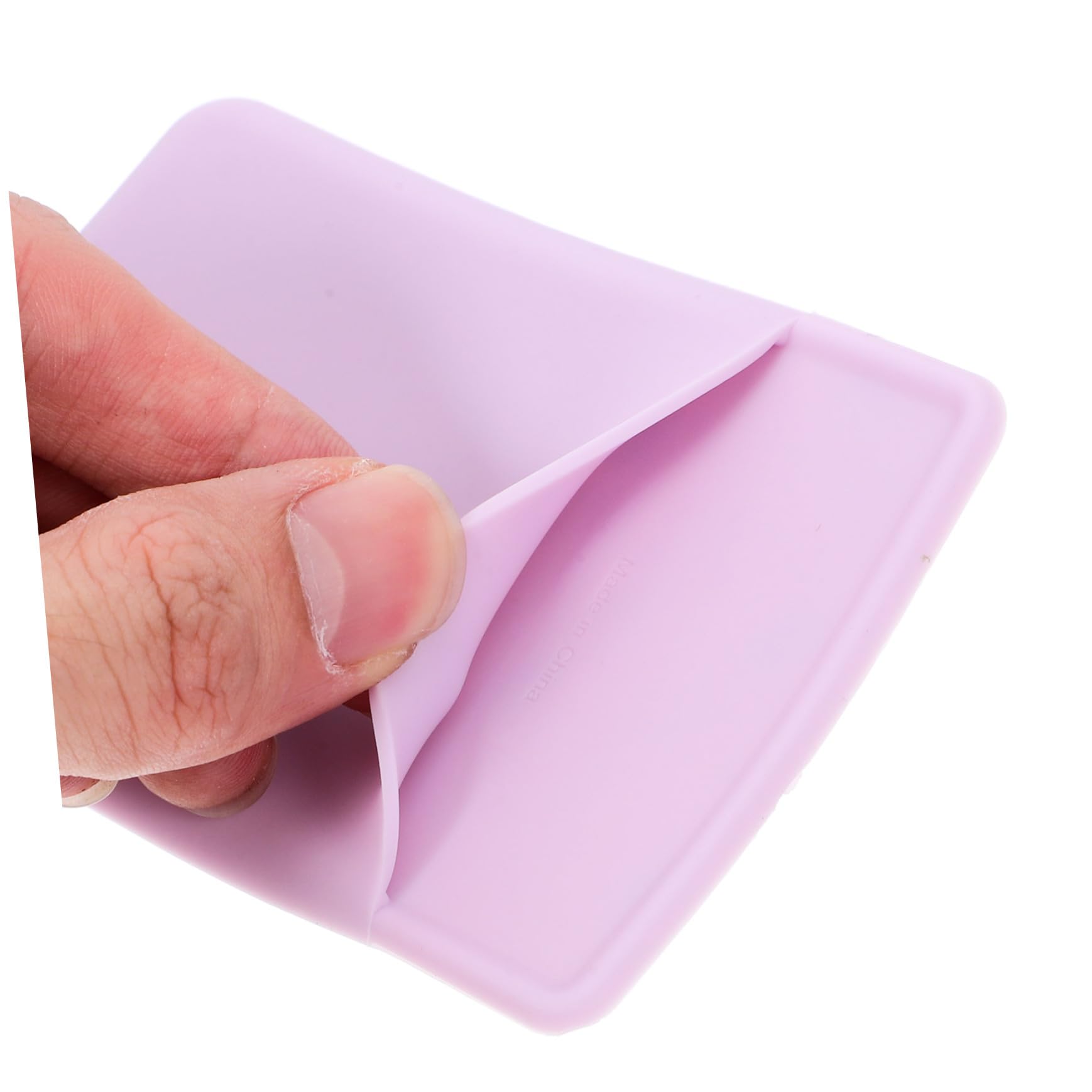 HOMSFOU 10pezzi Portacarte Per Smartphone Silicone Adesivo Di Pz Porta Bancomat e Carte Di Credito Per Retro Telefono Pratico e Resistente