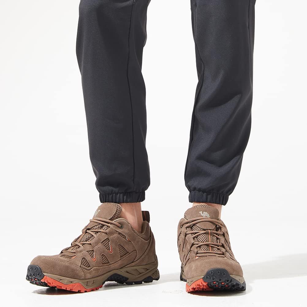 CAMEL CROWN Men's Lightweight Leather Hiking Shoes Philippines Ubuy