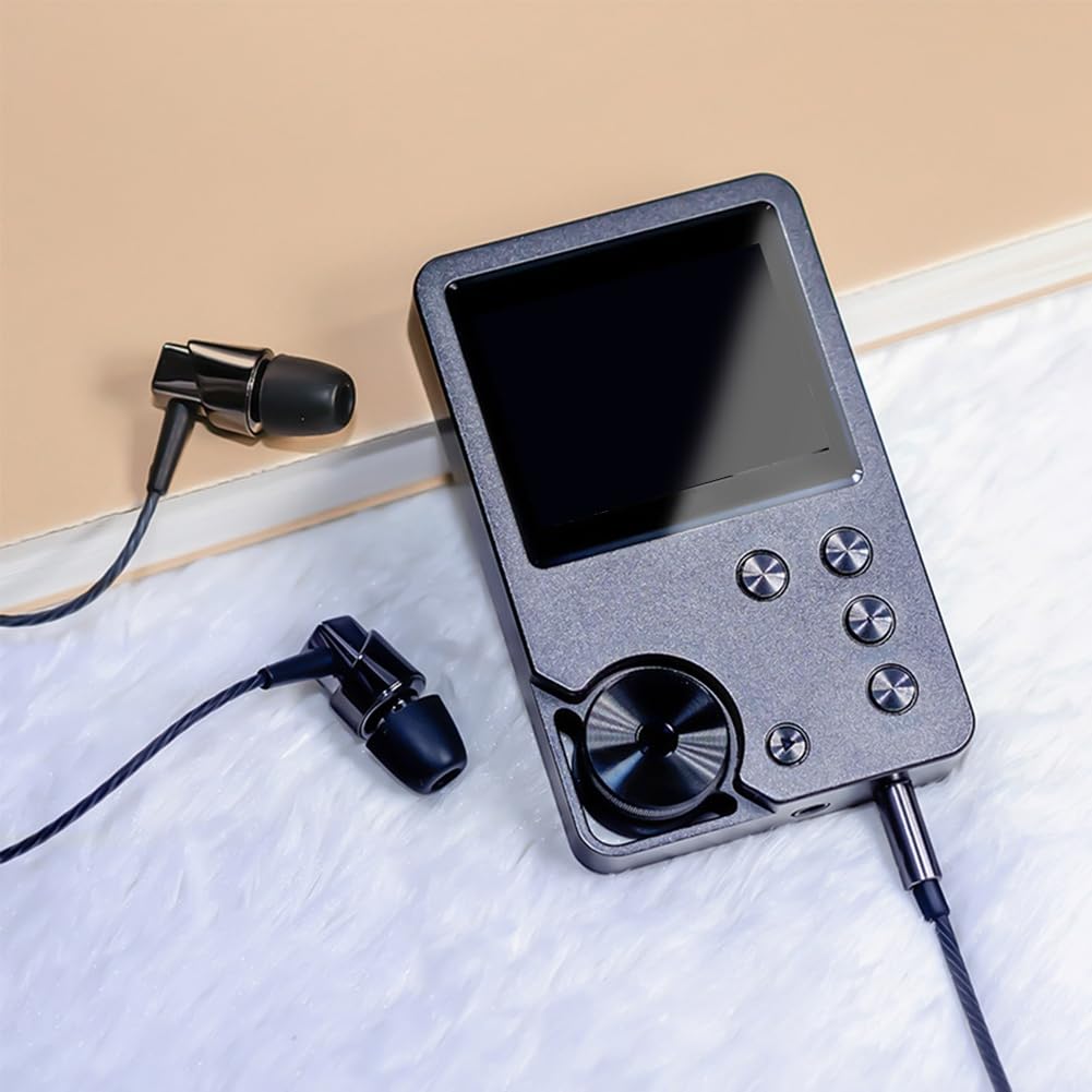 Reproductor de MP3 de Alta Fidelidad Sin Pérdida DSD Reproductor de Música de Audio Digital de Alta Definición Deportes Ampliable hasta 256 GB, 64 GB
