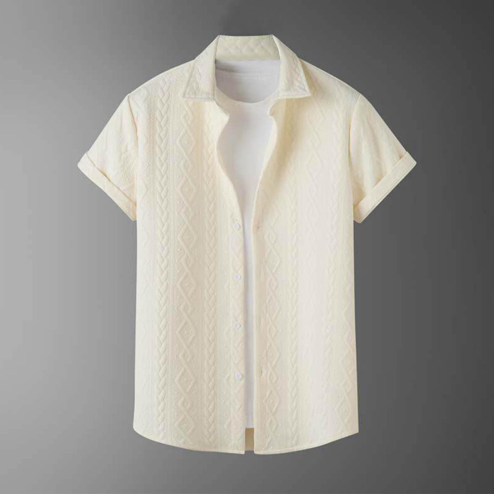HAOLEI Chandal Hombre Completo,Conjunto Punto de 2 Piezas Camisas Manga Corta y Pantalones Cortos de Verano para Hombres Cómodo y Transpirable Traje de Ocio Ropa Deportiva de Moda Casual