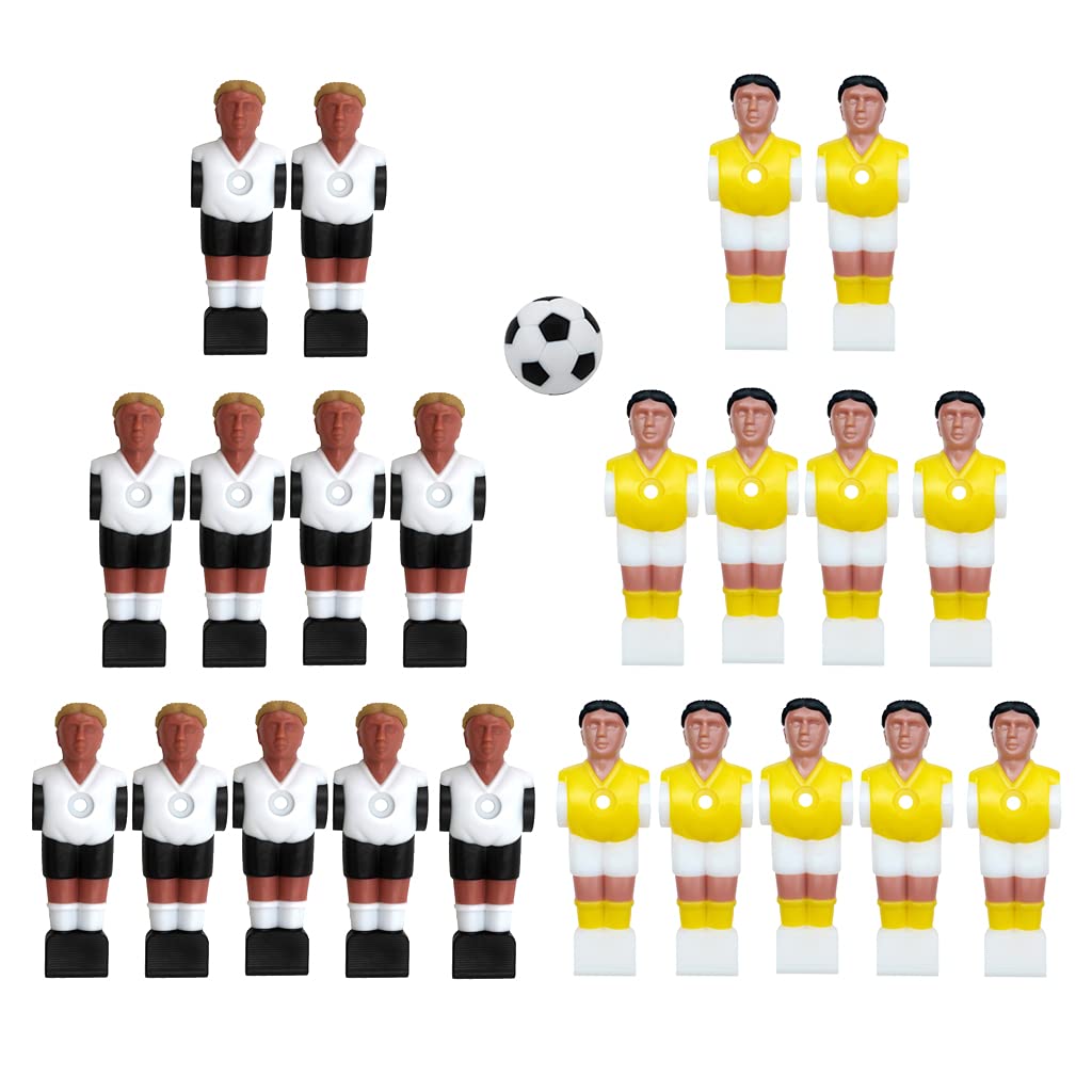 Loom Tree 22x Foosball Men Soccer Table Football Players with Ball Game Accessories Style 2 (B09ZKYCFQ7) Amazon Price History, Amazon Price Tracker