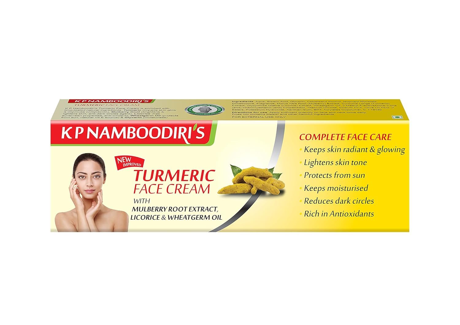Nextone K.P. NAMBOODIRII'S Turmeric Fairness Cream Pack Of 2