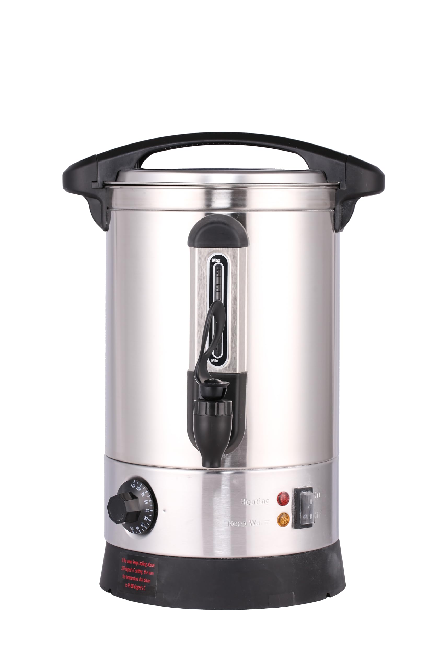 Materiel Horeca Iceshop, percolateur machine à café, 7 litres, argenté