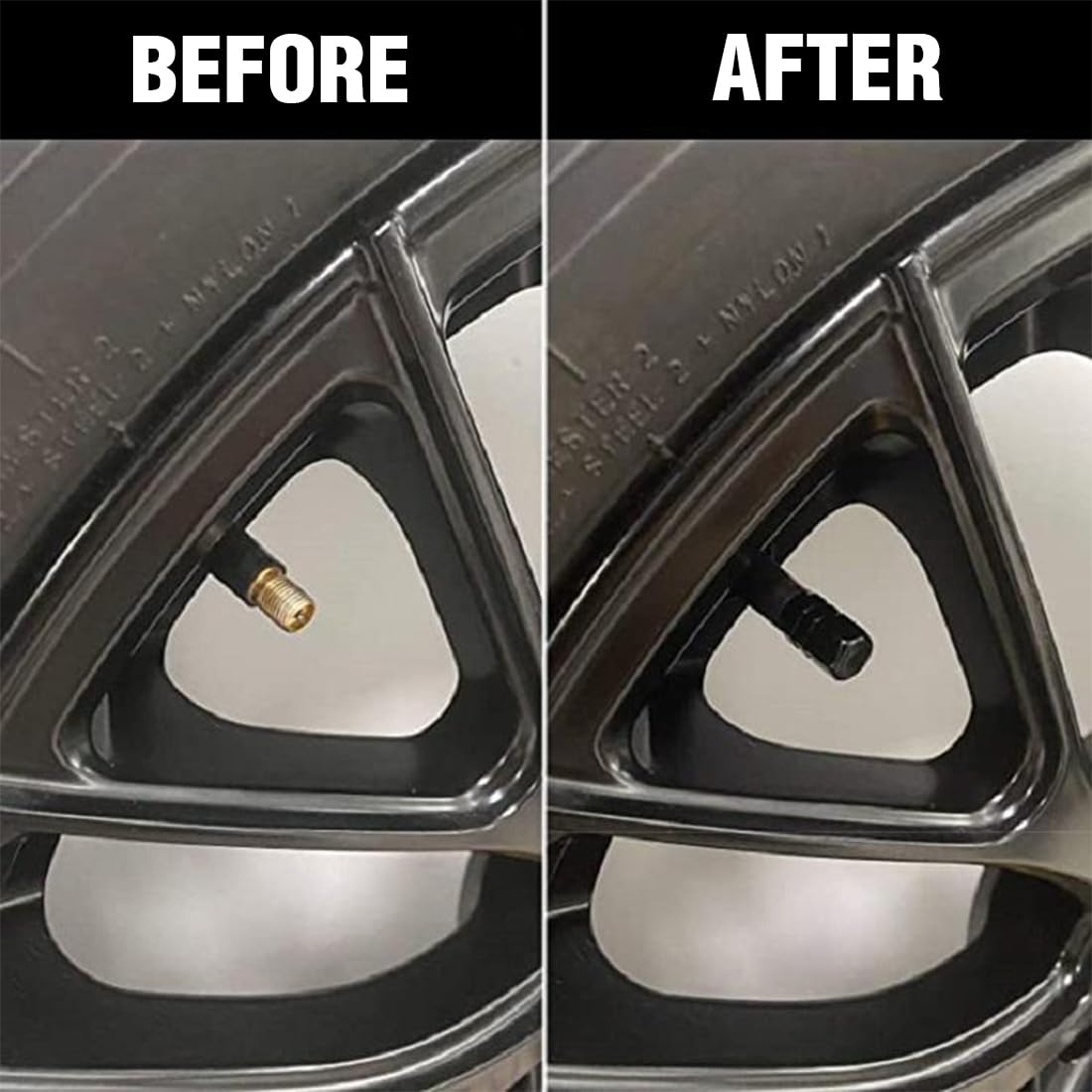 8PCS Bouchons De Valve De Pneu En Aluminium, Couvercles D'air Anti