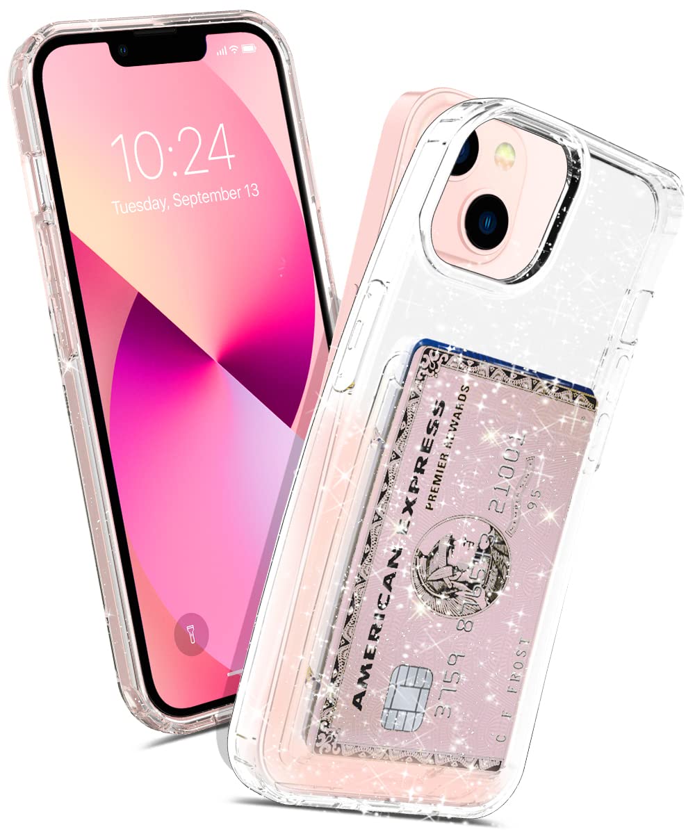 Coolwee Cardholder case for i13XR Clearglitter
