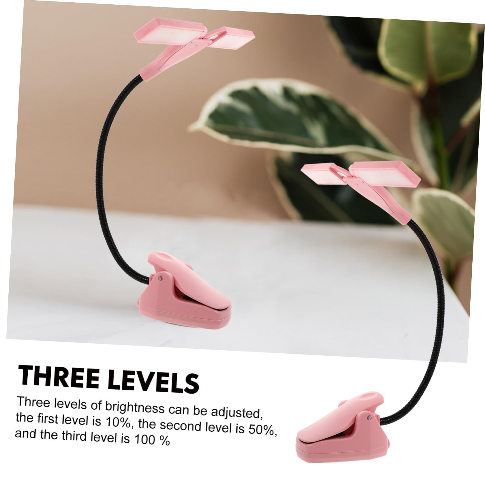 ARTIBETTER 1pc Led Piano Clip Reading Clip Light Rechargeable Night Light for Home