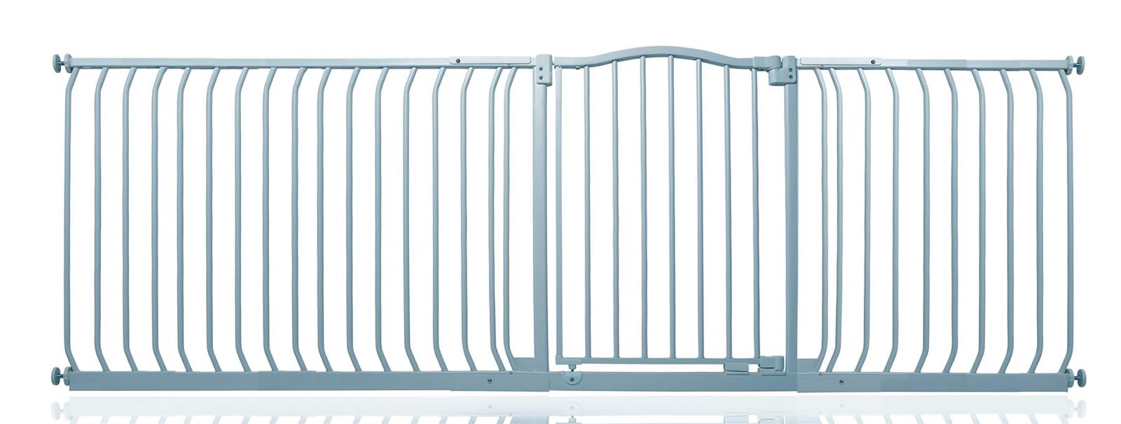 Safetots Curved Top Safety Gate, 71cm - 80cm, Matt White, Pressure Fit Stair Gate, Baby Gate for Doors Hallways and Spaces, Safety Barrier, Easy Installation — view 52