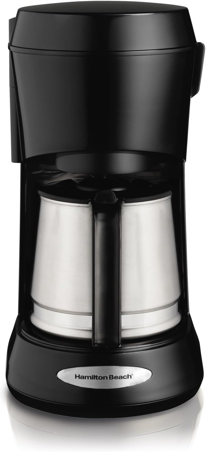 Hamilton Beach 5-Cup Coffee Maker with Stainless Carafe (48137)