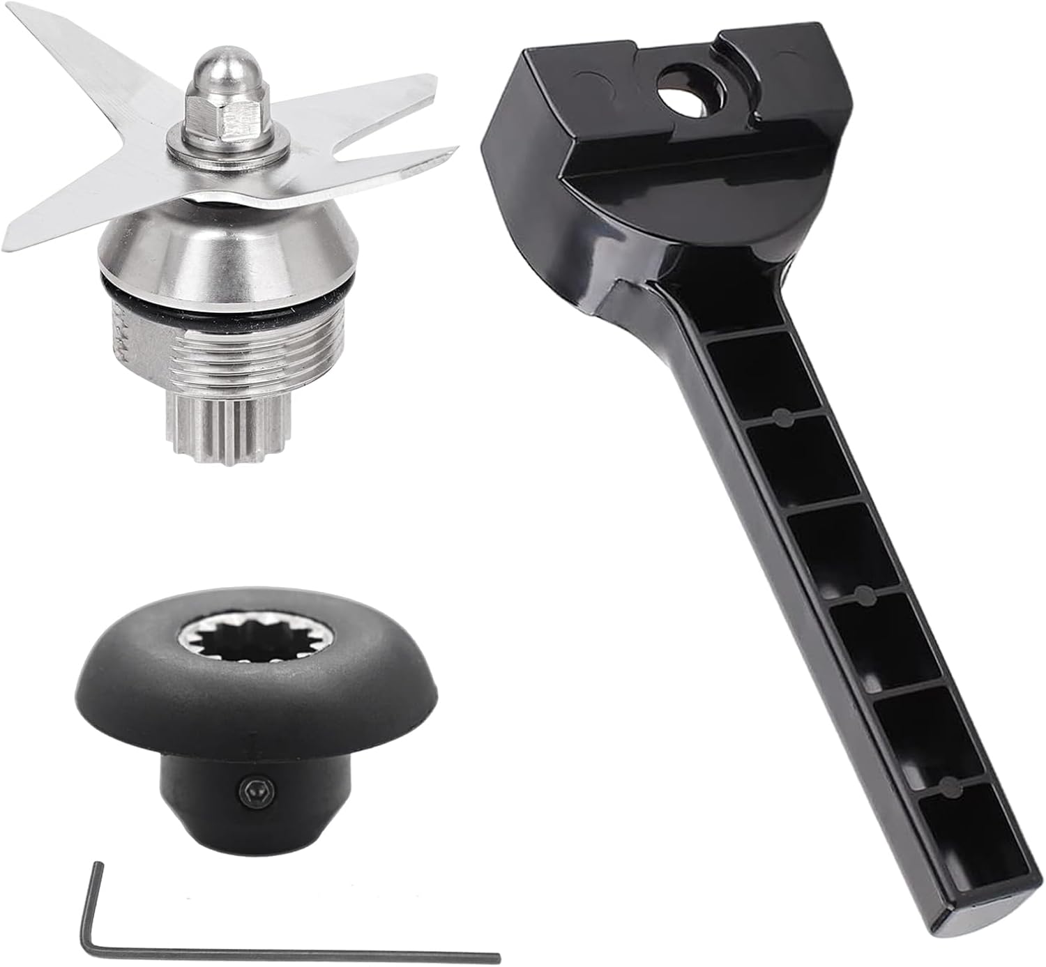 For Vitamix Blade Replacement Parts, Blender Wet Blade Replacement with Wrench and