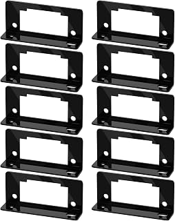 OBD-II Mounting Bracket for J1962 Connector 10 Pack Black