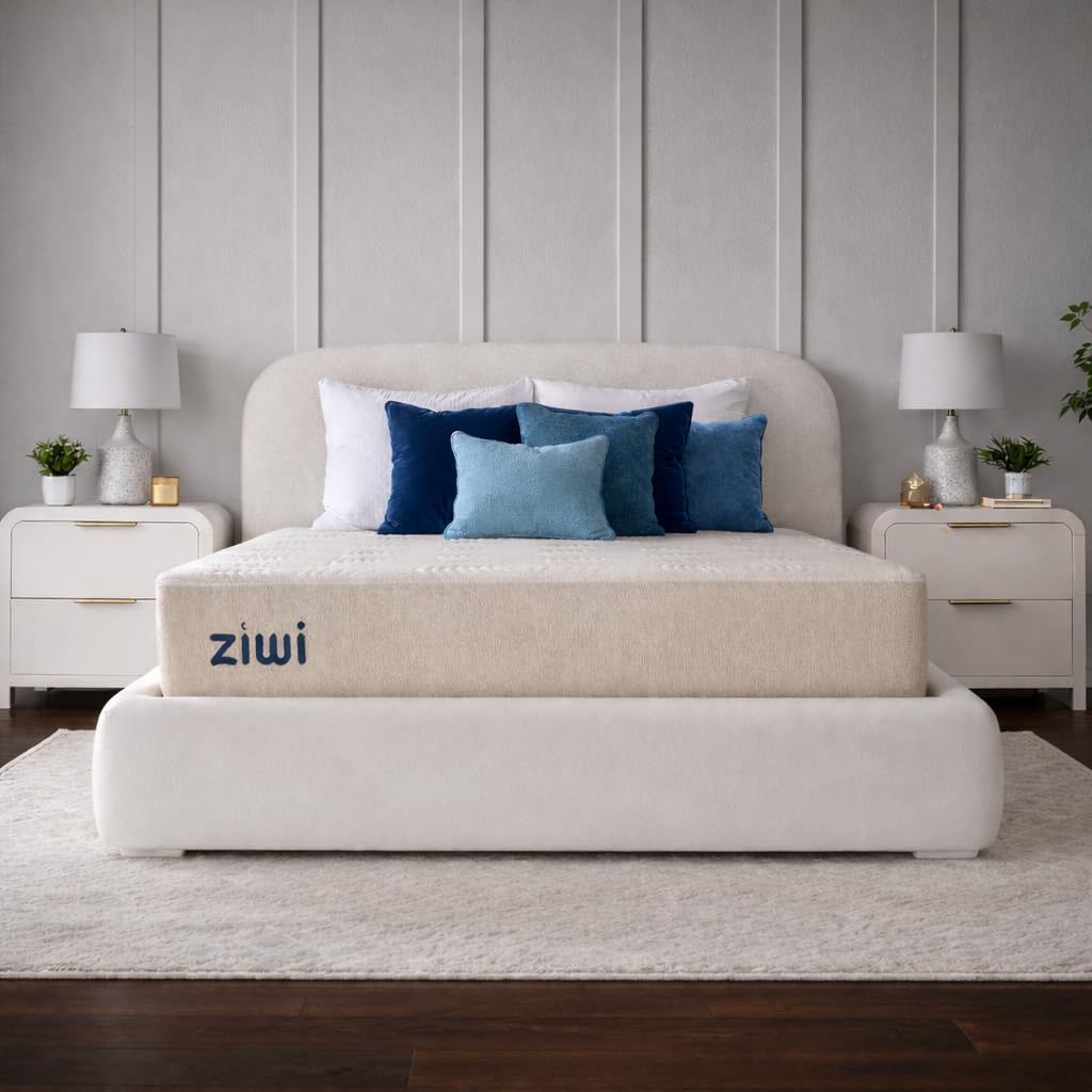 Ziwi Zipp Memory — Ziwi Zipp® Technology — Adaptive Support for Joints, Back & Pressure — Cooling Comfort & Motion Isolation, CertiPUR-US® Memory Foam Mattresss (Full)