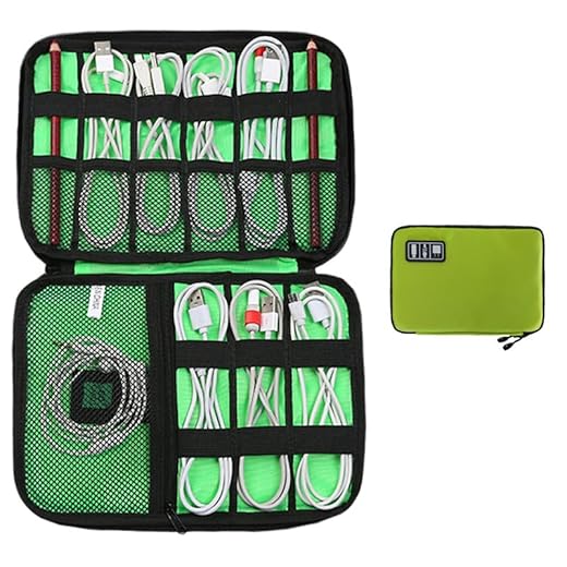 Cord Organizer Travel Cable Organizer Bag Portable Electronics Organizer Travel Essentials for Cord Storage/Charger Case/Cable Storage