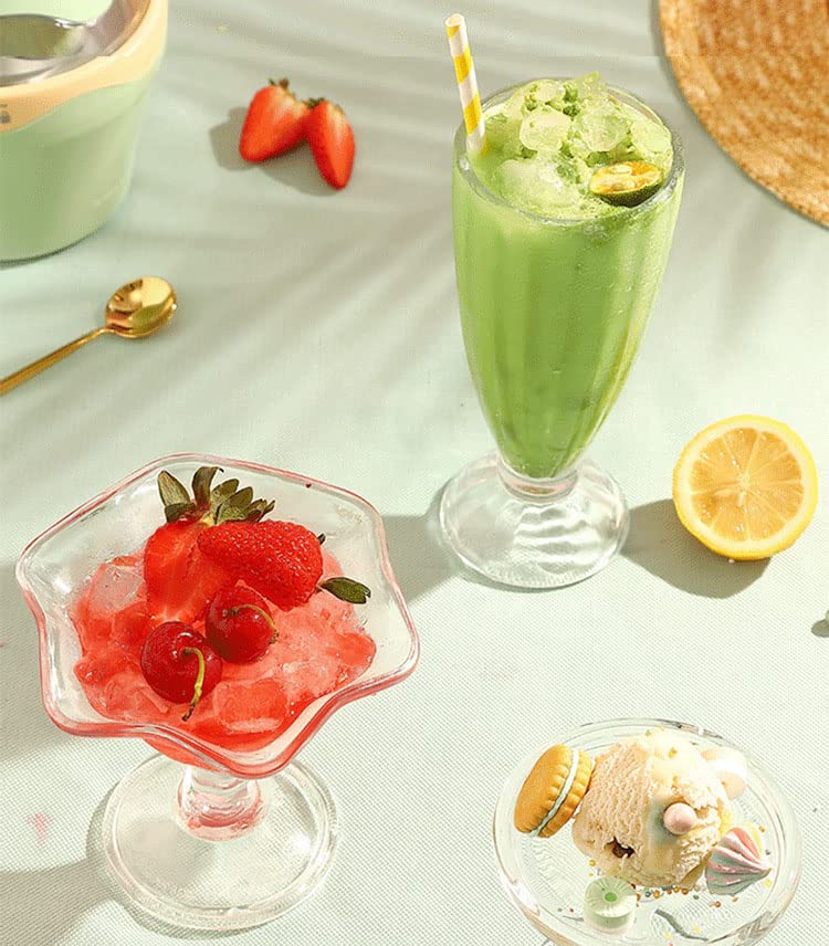 DOSCI Elektrische Mini-Eismaschine, Softeismaschine für Kinder, Sorbet-Gelato-Frozen-Joghurt-Maschine, leicht zu… – Bild 8