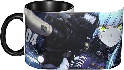 Amazon キャラクター柄 Hk416 ドールズフロントライン マグカップ マグ コーヒーカップ オシャレ 古法焼製 耐熱 耐低温 カフェ 陶器 食器 工芸品 飲み物容器 お水 お茶やビールなどに最適 コップ 電子レンジ オーブン 食洗機ok 330ml 可愛いな貼り付けアニメ