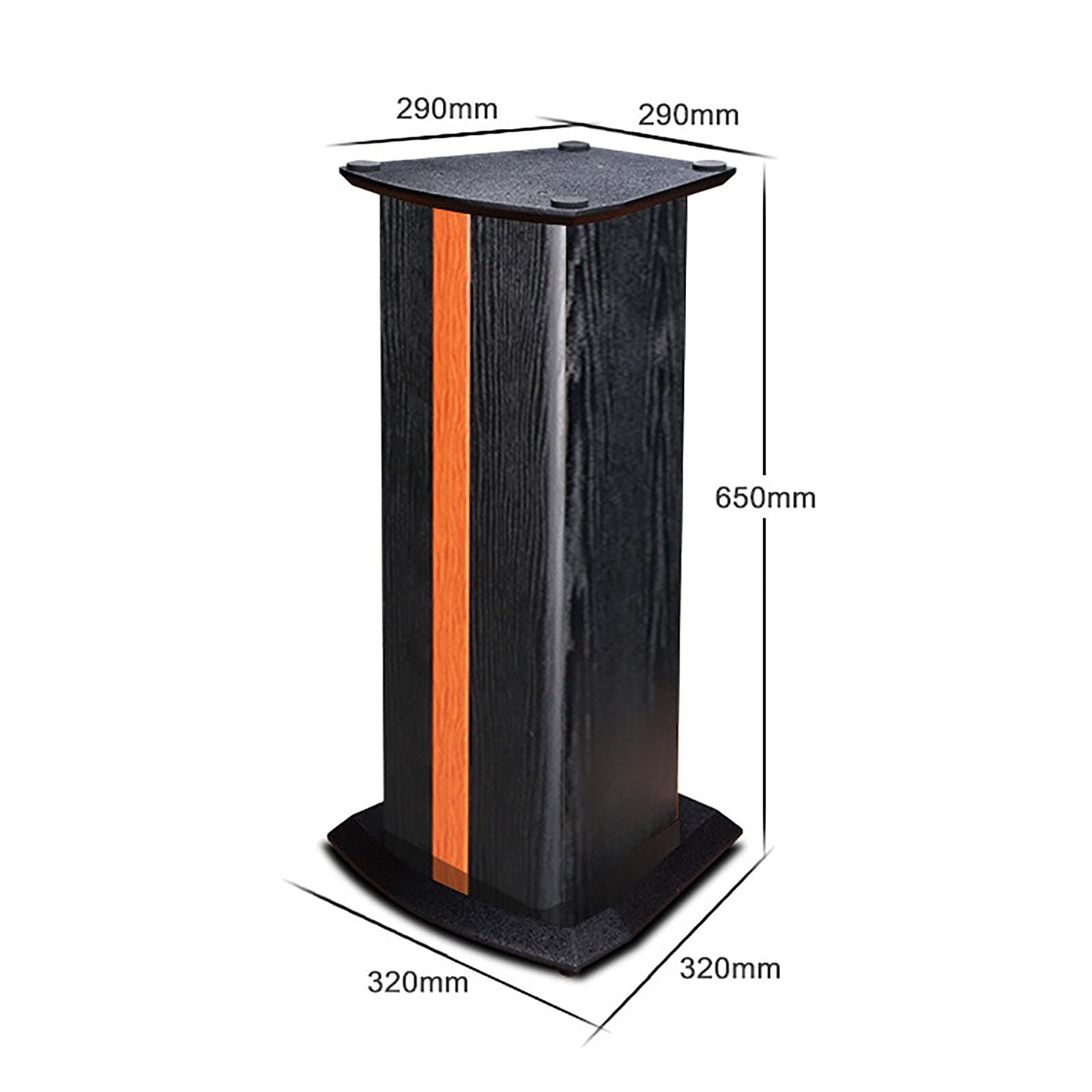 BTZHY Speaker Stands,2pack Universal Hold Satellite and Small Bookshelf Speakers, for Home/Office/Studio/Theater Theater Series