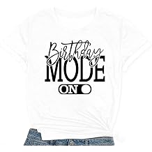 Birthday Shirts for Women Its My Birthday Crew T-Shirt Happy B-Day Gifts Tee Tops
