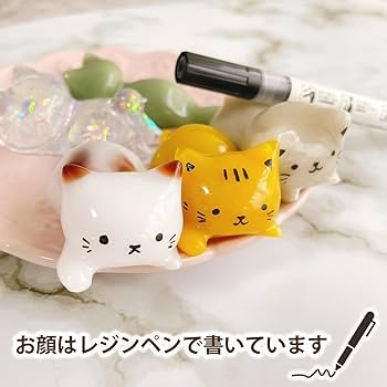 Amazon.co.jp: Evergarden ねこ 箸置き シリコンモールド レジン