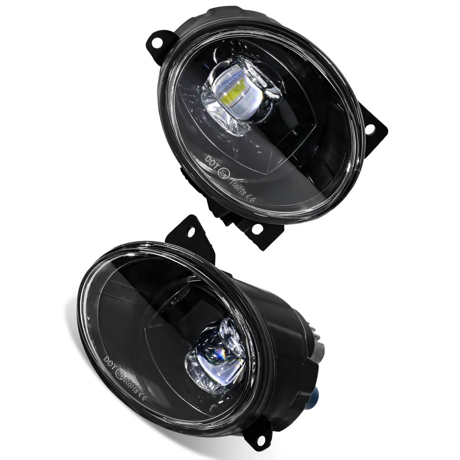 Phares antibrouillard avant à LED pour VW Beetle 2006-2010 blanc 12V - 5
