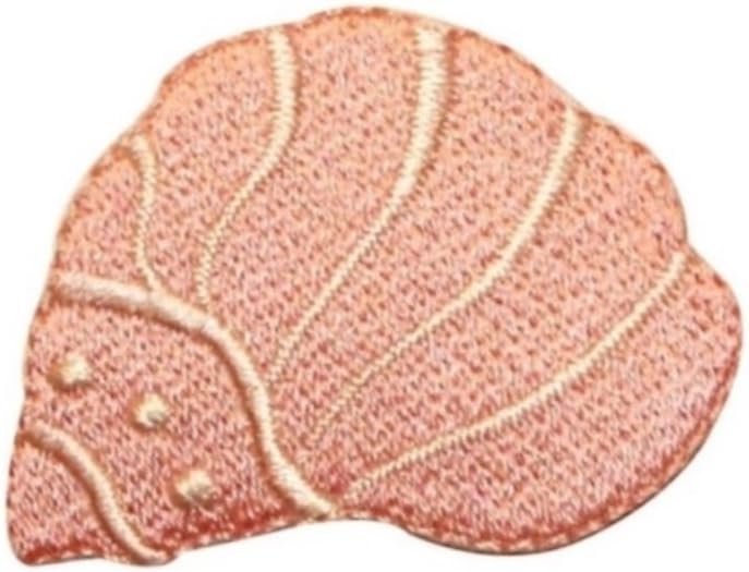 Amazon.com: ID 0382A Pink Seashell Décor Patch Tropical Beach ...