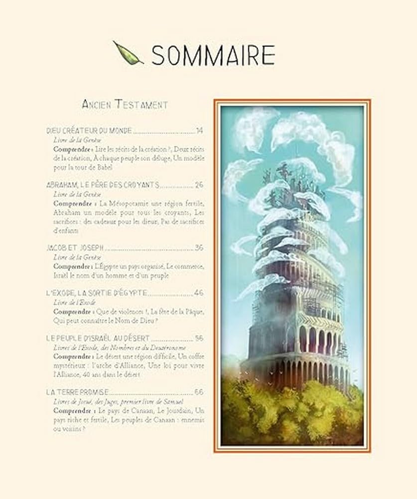 La Bible illustrée (couleur de couverture varié)