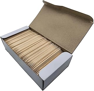 BiteMyWood Double Point Birchwood Toothpicks, 1000 Count Length:64mm x Diameter:1.75mm(1)