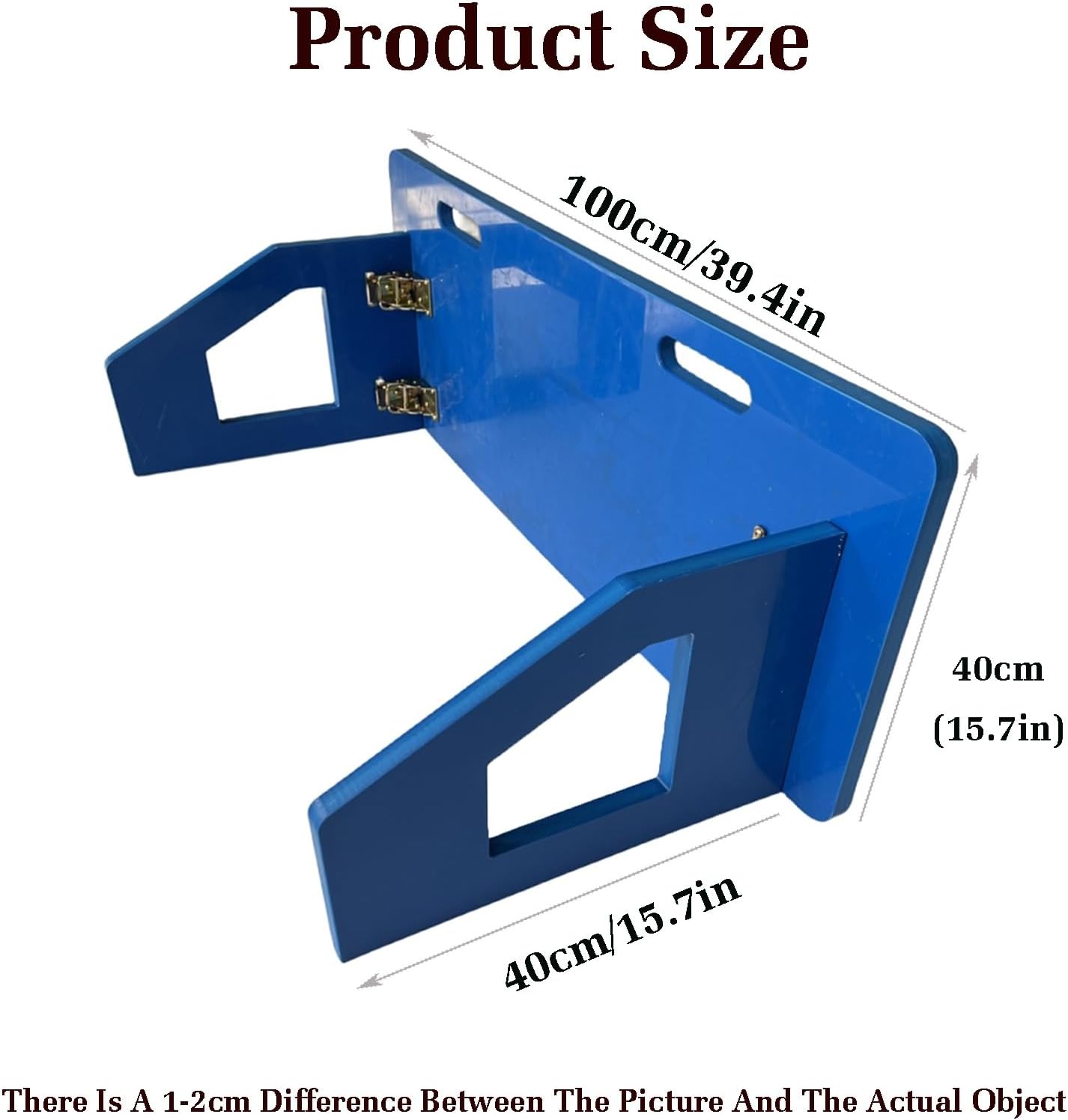 Football Rebound Board,Foldable Football Training Equipment,Soccer Wall Trainer,Impact Resistant Adjustable Angle,for Control Passing Shooting Practice