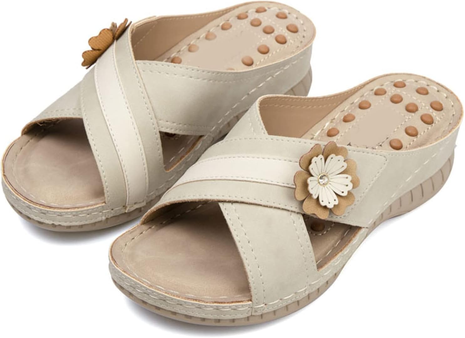 アンクルベルトチャンキーヒールサンダル [I2287] - レディースファッション通販 神戸レタス【公式サイト】 [JINFE] サンダル レディース  ミュール チャンキーヒール とんがりトゥ 5cm ヒール つっかけ 歩きやすい スリッパサンダ [JINFE] サンダル ミュール ウェッジソール ハイヒール スリッパ サボ ヒール5cm 歩きやすい ミュールサンダル オープン