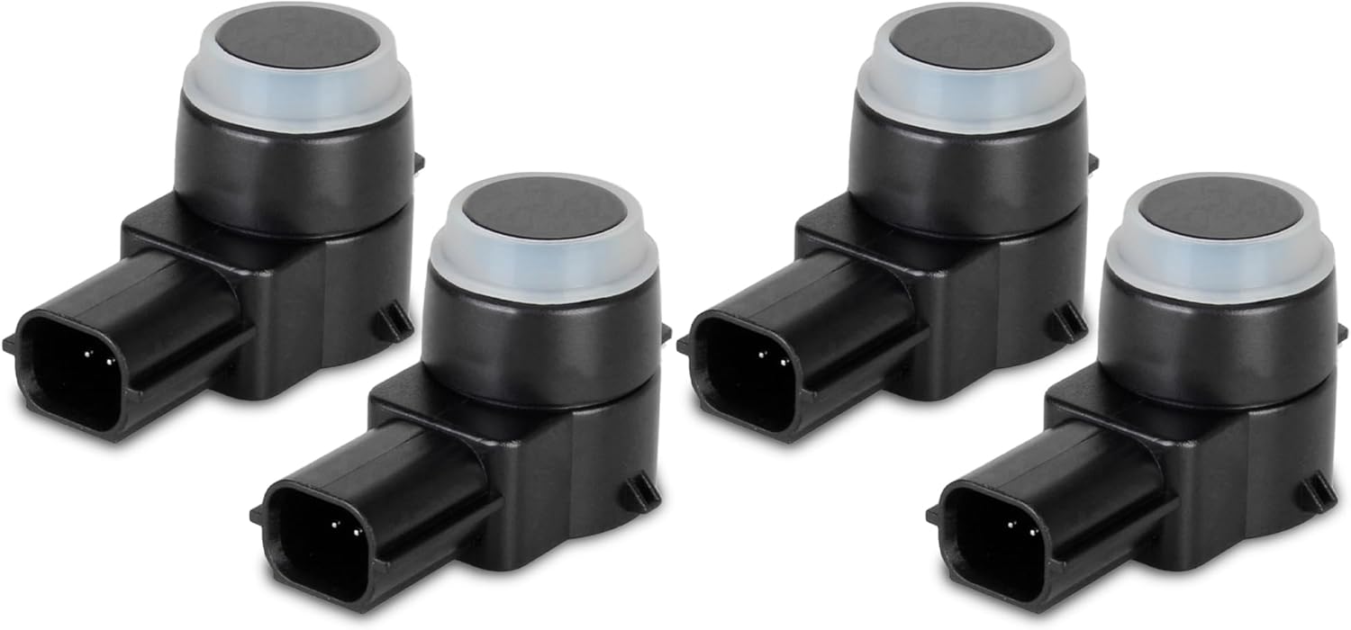4Pcs 15239247 Reverse Backup Parking Assist Sensor Compatible with Express/Silverado/Suburban GMC Sierra/Yukon Enclave Escalade Replace 21995586 25961316 684-079
