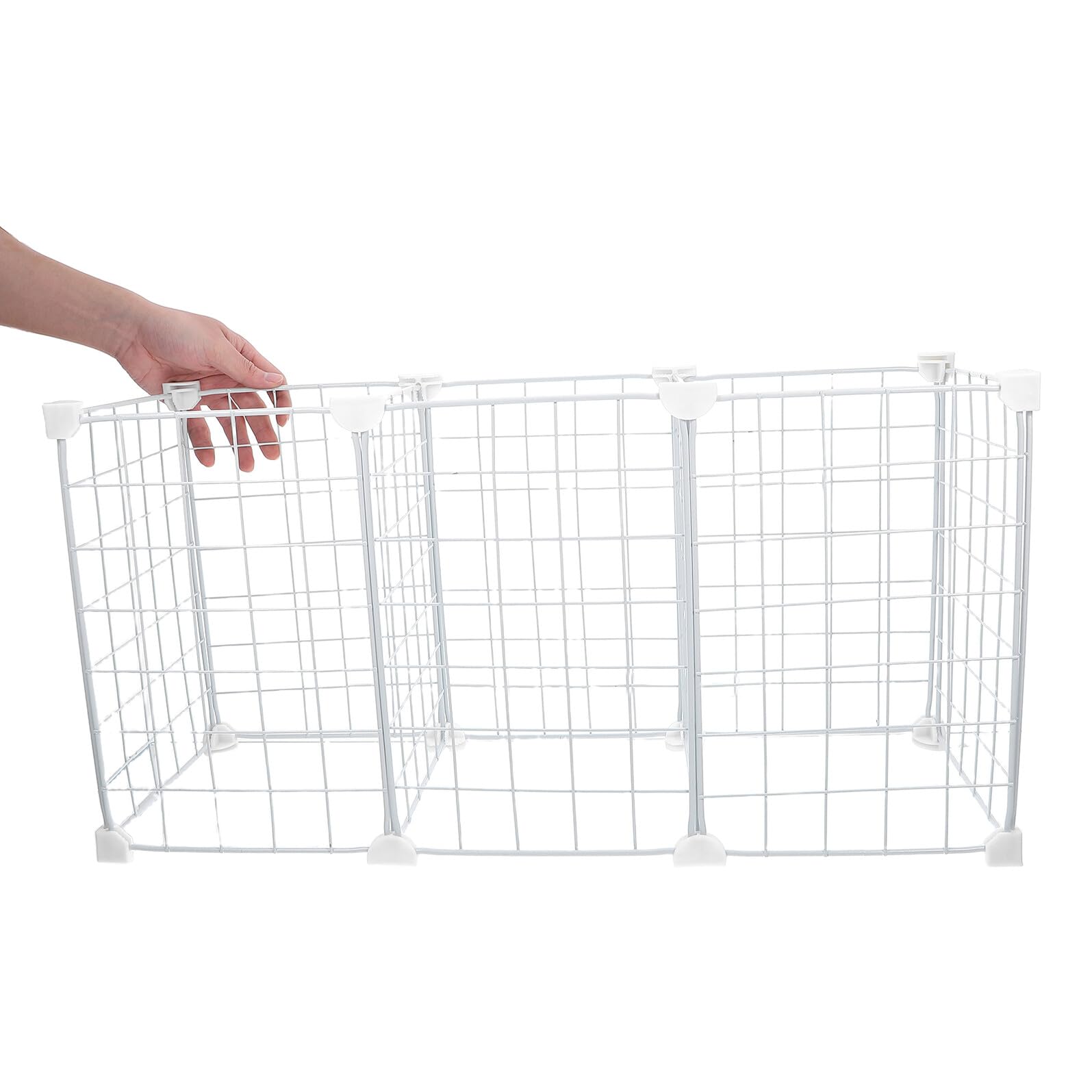 Einstellbarer Gefrierschrank Trenner aus Draht für Küchenlagerung Flexible Mehrschicht partition