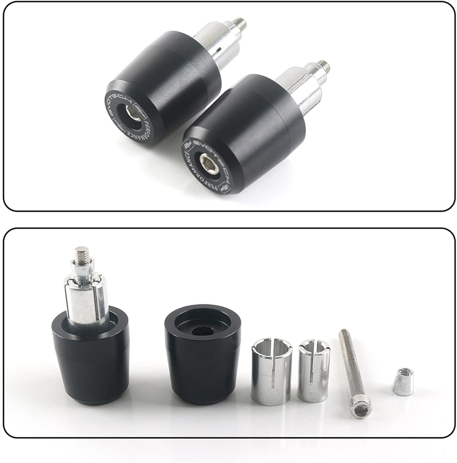Aluminum Motorcycle Parts Handlebar Grips Handle Bar Ends Cap Slider for Kawasaki Z900 Z900RS Z 900 RS 2017-2020