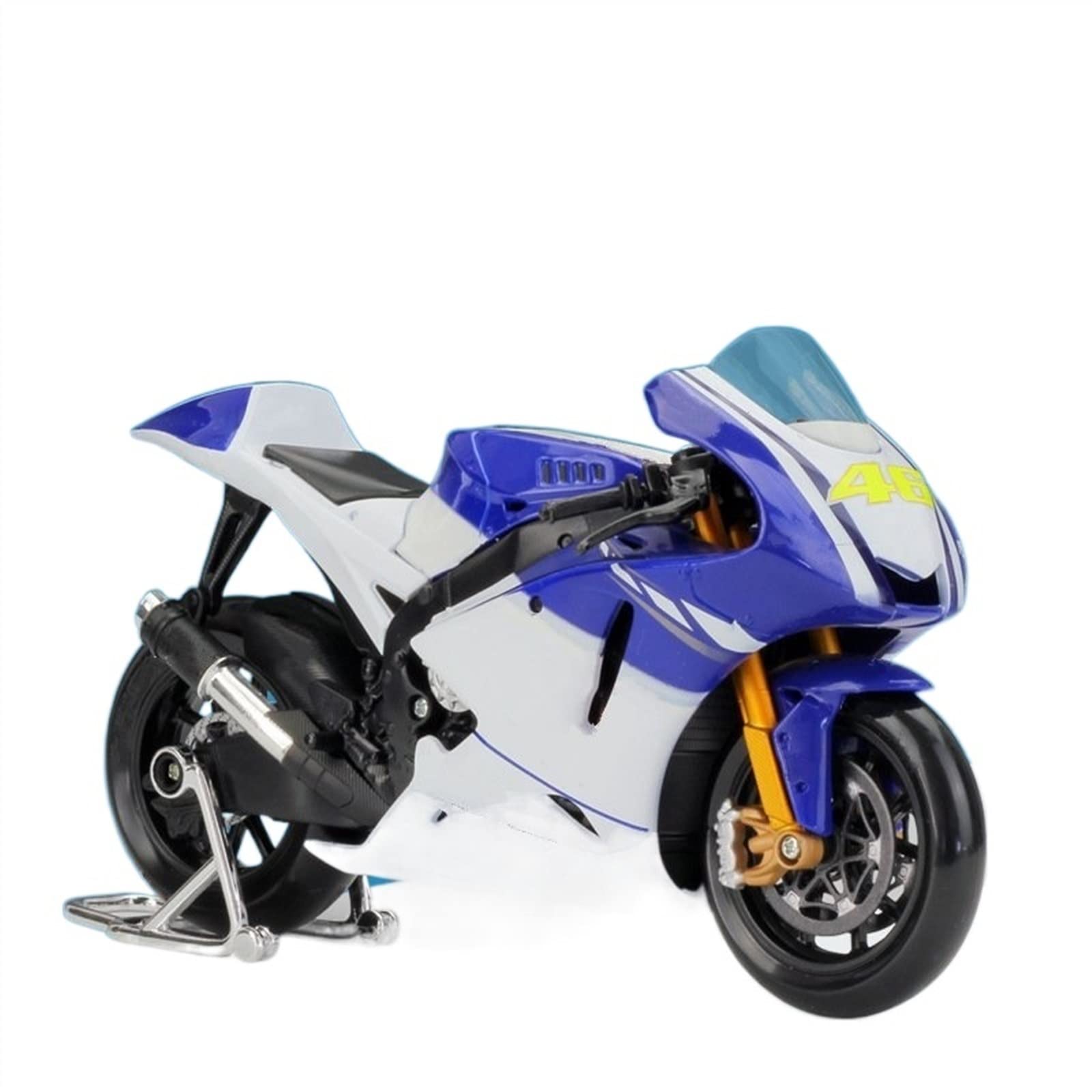 SEYXF Motorbike Toy for Y-AMAHA 46 2009 Alloy Diecast Motorcycle Birthday Gift Toys Collection 1/10