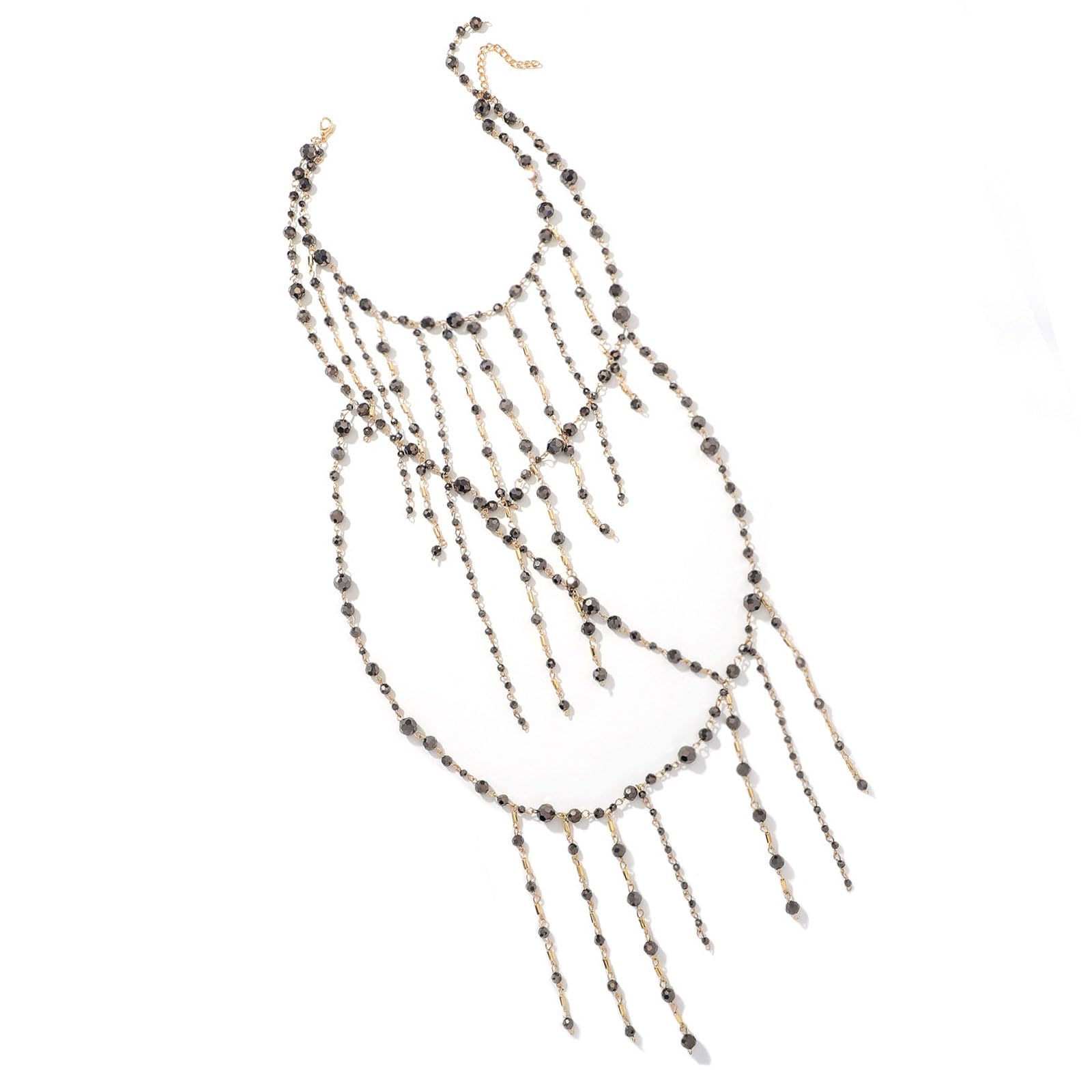 Collier de perles pour femmes avec fermoir réglable pour tenue décontractée - 7