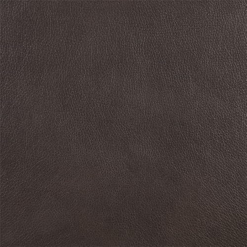 Poundex Bobkona Roxana Bonded Leather 4Piece Left or Right Hand Reversible SECTIONAL Set in Espresso - Thumbnail 4