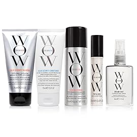 COLOR WOW Best Vacay Hair Ever Travel Kit - Includes Shampoo, Conditioner, Dream Coat, Style on Steroids, and Pop + Lock, These key essentials are exactly what you need to fix frizz on the go