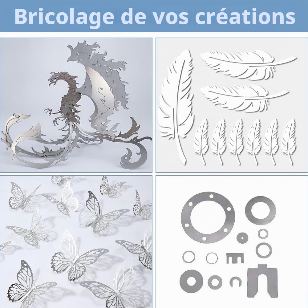 Feuille d'acier Inoxydable 304 0,1x300x1000mm 304 Inox Acier Feuille Roulea | Rouleau de Feuille Acier Inoxydable pour La Réparation de Machines Industrielles Projet Artisanal Équipement Électronique